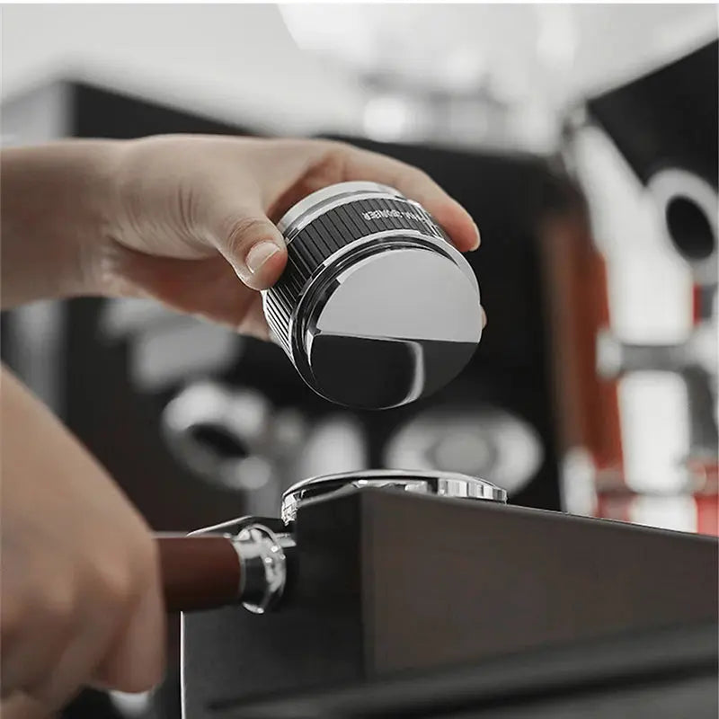 58.35mm Double Head Espresoo Coffee WDT & Tamper with Adjustable Single Thread bean & steam