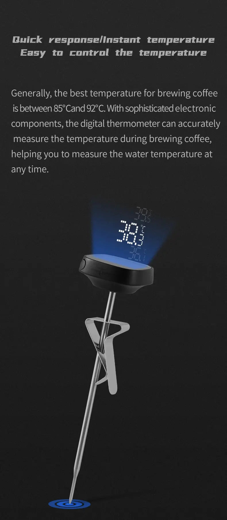 ​Digital Thermometer - bean & steam