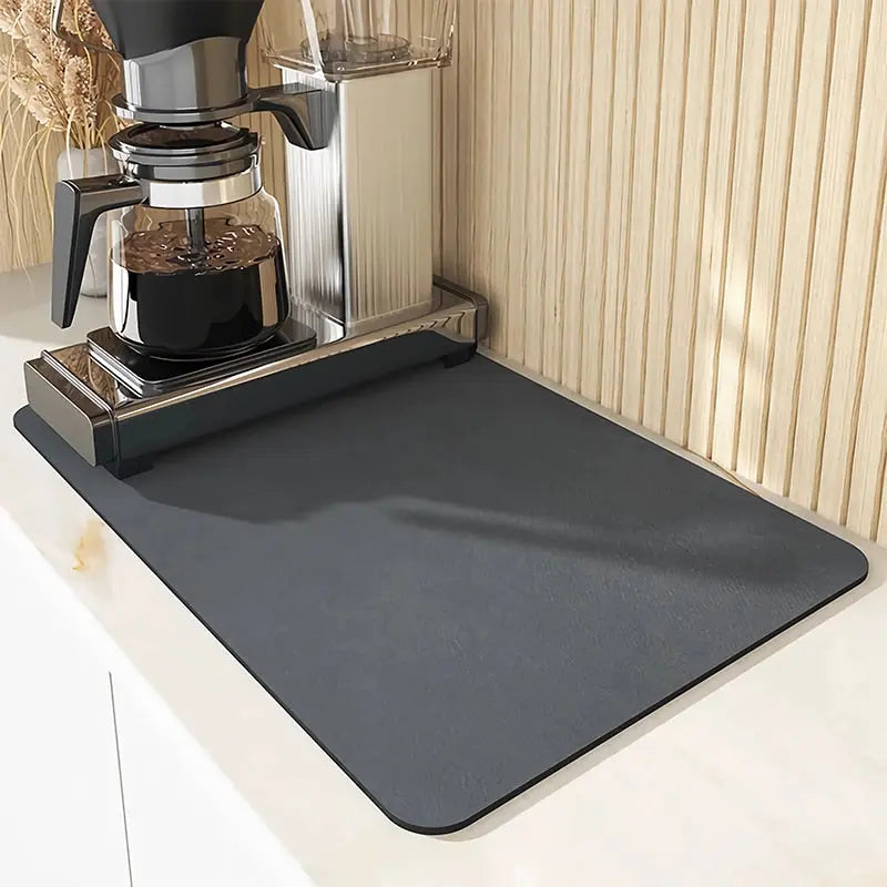 Super Absorbent Anti-slip Coffee Mat bean & steam