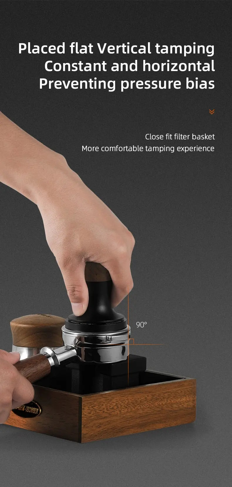 Ultimate Baristas' Espresso Coffee Tamper Set MHW-3BOMBER