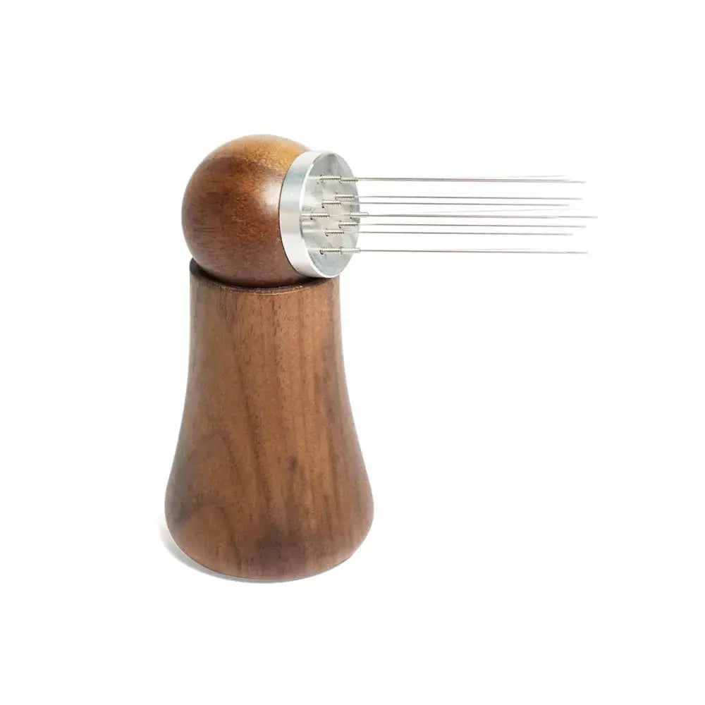 Wooden Espresso Coffee Needle Distribution Tool 0.4mm bean & steam