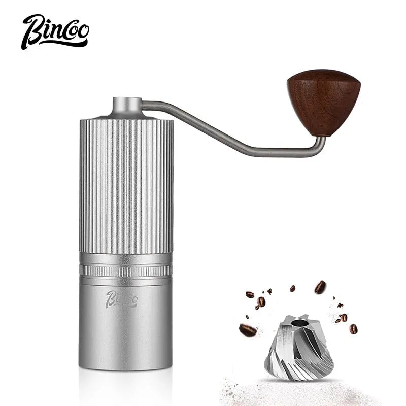 Stainless steel shop hand coffee grinder